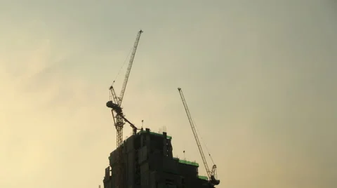 Construction Site - Time Lapse Stock Footage 59786270