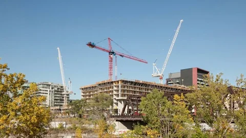 Construction site time lapse Stock-Footage 82832181