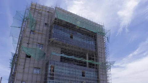 Construction site Timelapse 動画素材 72492420