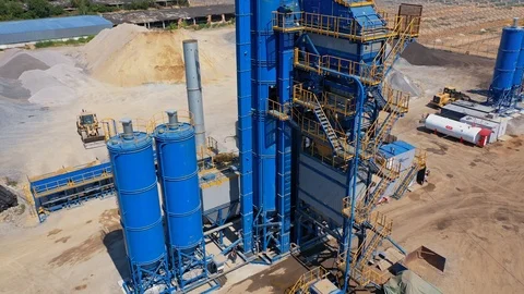 Construction site top view Stock Footage 121504564