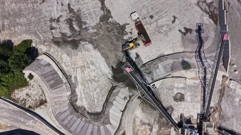 Construction site under progress with machinery and vehicles at work Stock Footage 339056922