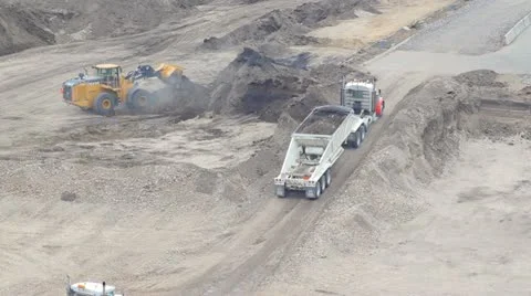 Construction Site (wide) Stock Footage 11705771