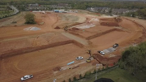 Construction Site work Stock Footage 106868283