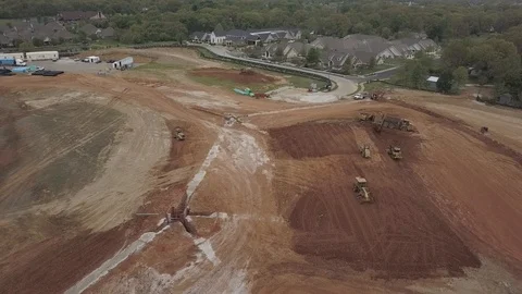 Construction site work Stock Footage 106868320