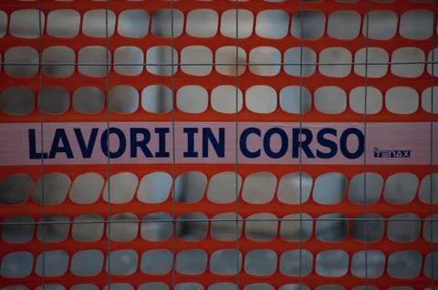 Construction site with work in progress Stock Photos