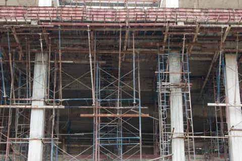 Construction site workers Stock Photos