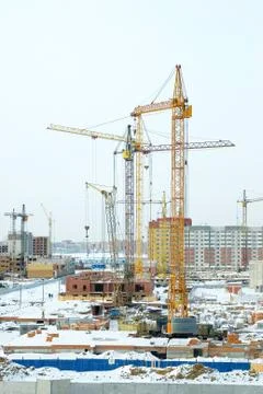 Construction sites Foto stock