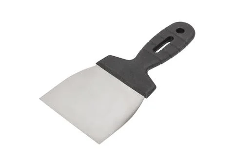 Construction spatula on a white background. Stock Photos