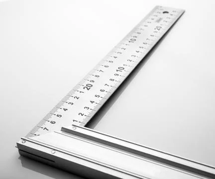 Construction square triangle Stock Photos