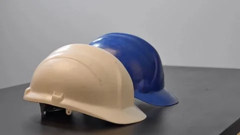 Construction staff getting ready for work Stock Footage 273478769