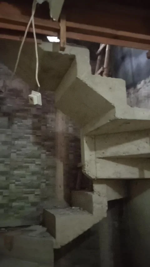 Construction of stairs Stock Footage 233307891