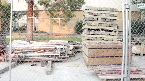 Construction- still footage Vídeos de archivo 138957028