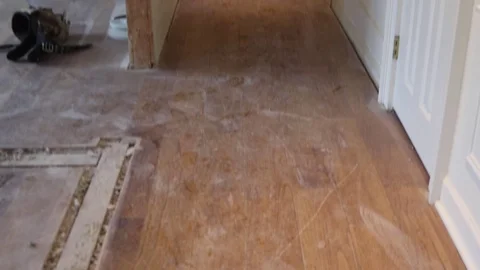 Construction Stripped Home Tilt Up Stock Footage 79042692