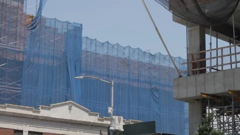 Construction at Sutphin Blvd-Archer Av-JFK Station in New York 動画素材 106536902