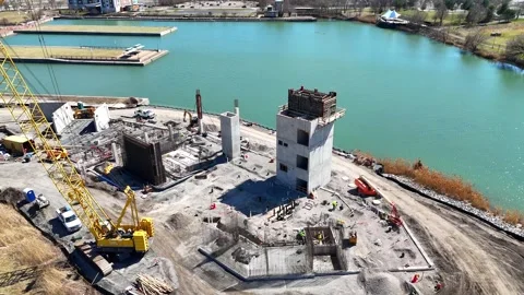 Construction - Syracuse, NY Video stock 336030486