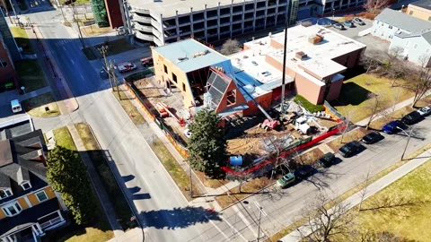 Construction - Syracuse, NY Stock Footage 336031028