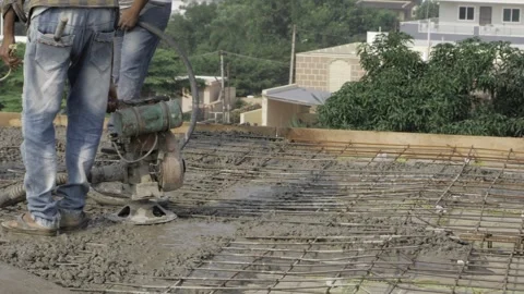 Construction Team Utilizes Heavy Machinery for Site Preparation Stock Footage 327539801
