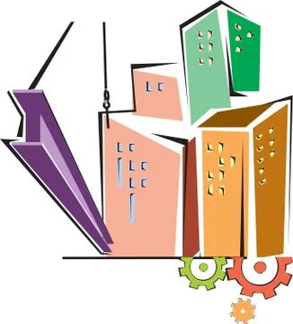 Construction technology Stock Illustration
