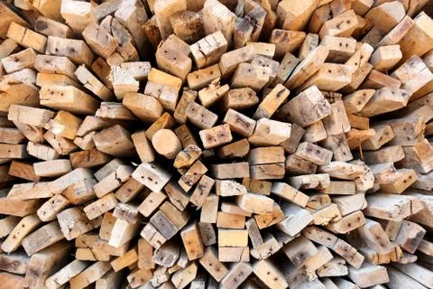 Construction timber. Foto stock