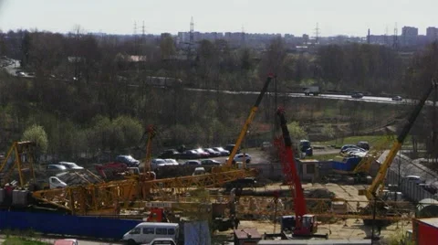 Construction Time lapse Stock Footage 20526148