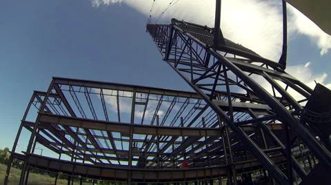 Construction time lapse Vídeos de archivo 27823507