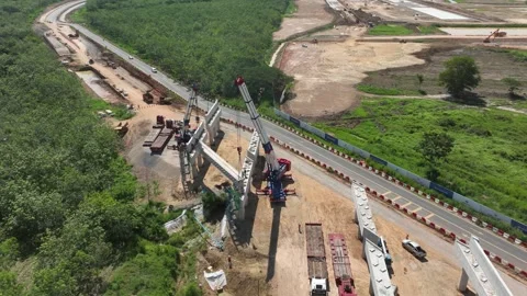 Construction Time Lapse Stock Footage 293889272