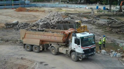 Construction Timelapse Stock Footage 752918