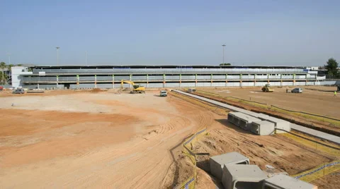 Construction Timelapse Stock Footage 5081451