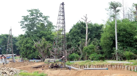 Construction timelapse Stock Footage 36254068