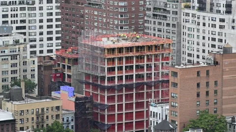 Construction Timelapse Stock Footage 248335067