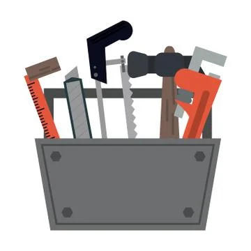 Construction tools and elements Stock Illustration