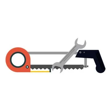 Construction tools and elements Stock Illustration