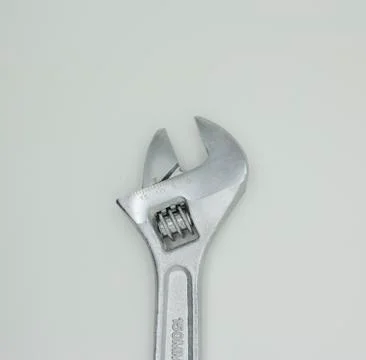 Construction tools equipment on white background Stock Photos