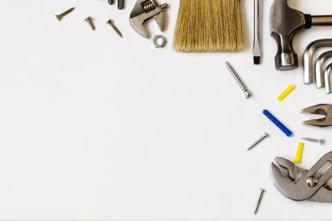 Construction tools Stock Photos