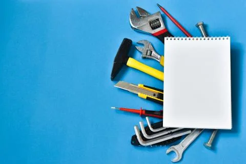 Construction tools for repair  Foto stock