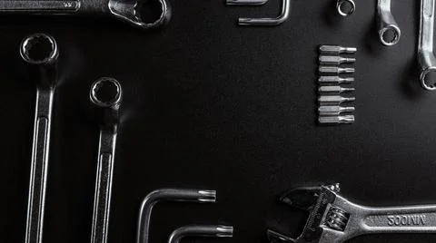 Construction tools. Set of hardware working tool for home manual repair. Meta Stock Photos