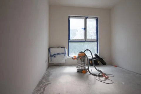 Construction tools, tool case, home renovation, cleaning after repairs Stock Photos