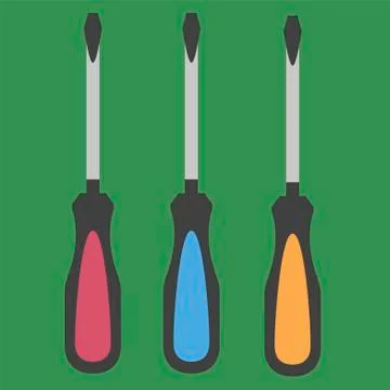 Construction tools on white background. Dill, wrench, saw, pliers, hammer, level Stock Illustration