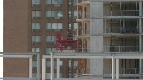 Construction Toronto Urban Condo Stock Footage 230923000