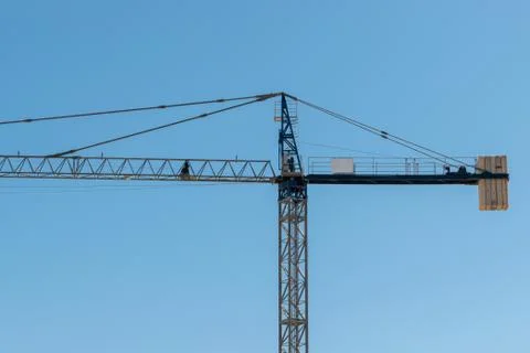 Construction Tower crane Stock Photos