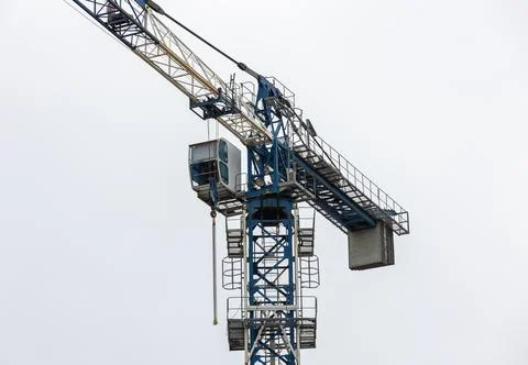 Construction Tower Crane Stock Photos