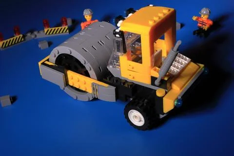 Construction toy, Little Constructor - Compactor Stock Photos