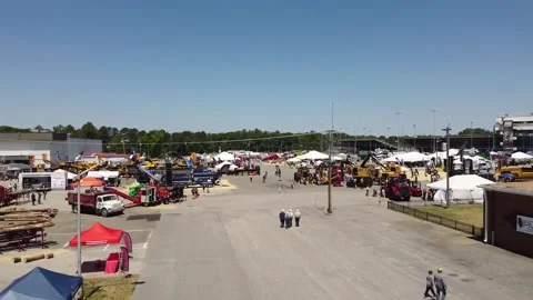 Construction Trade Show Stock Footage 201625024
