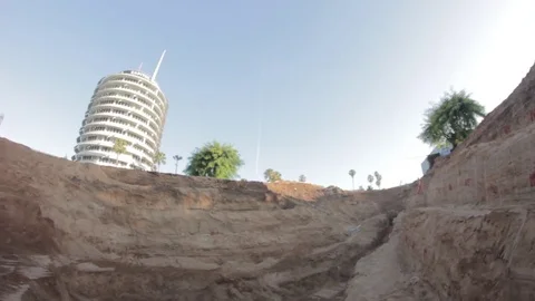 Construction trench 4 Stock Footage 79022413
