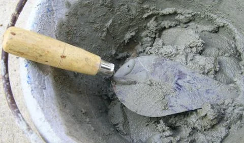 Construction trowel Stock Photos