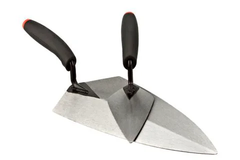Construction trowels Stock Photos