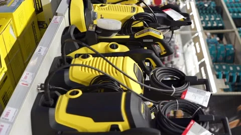 Construction vacuum cleaner vertical video Stock Footage 259852612