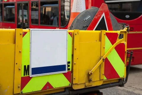 Construction van Stock Photos