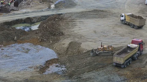 Construction vehicle 1 Stock Footage 35874851