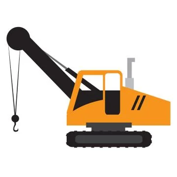 Construction vehicle icon Stock Illustration